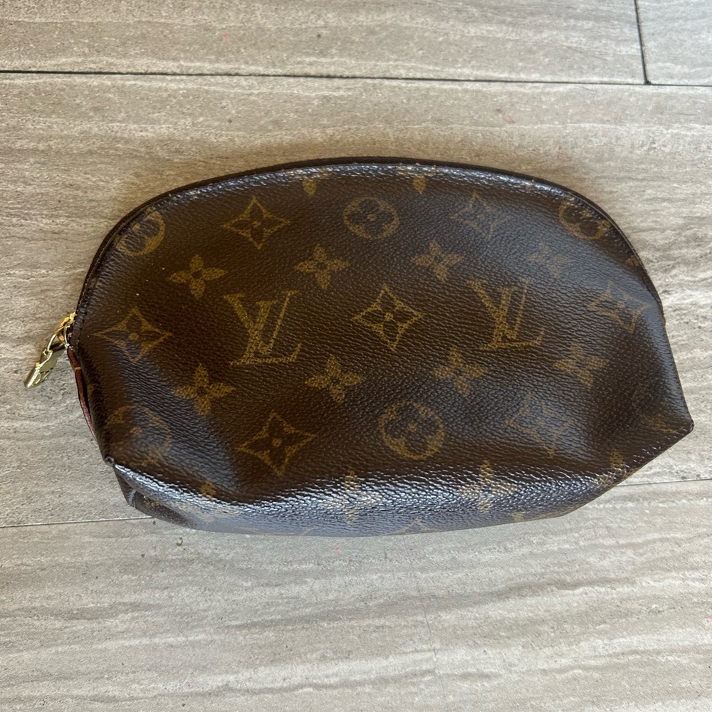 Louis Vuitton Brown Leather Bag